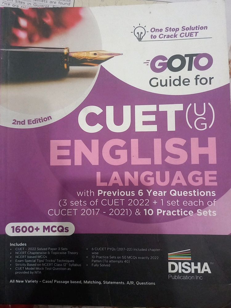 Cuet Ug English Language Guide