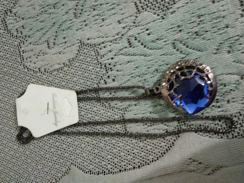 Half Blue Moon Neckpiece By Mary Arthur