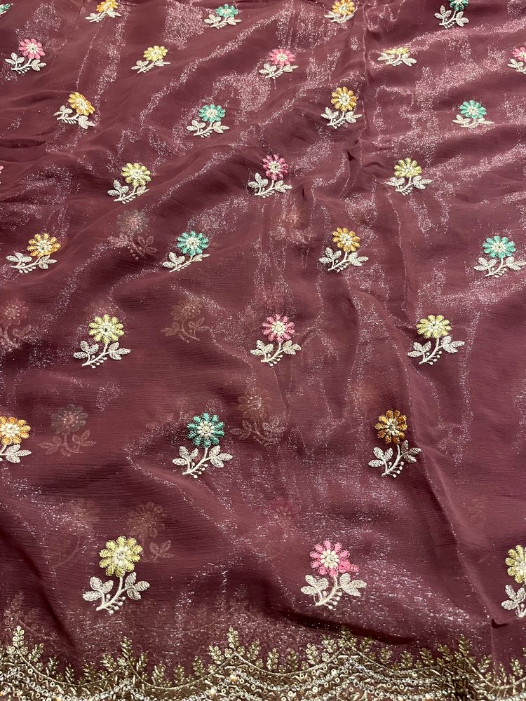 New Saree With Tag