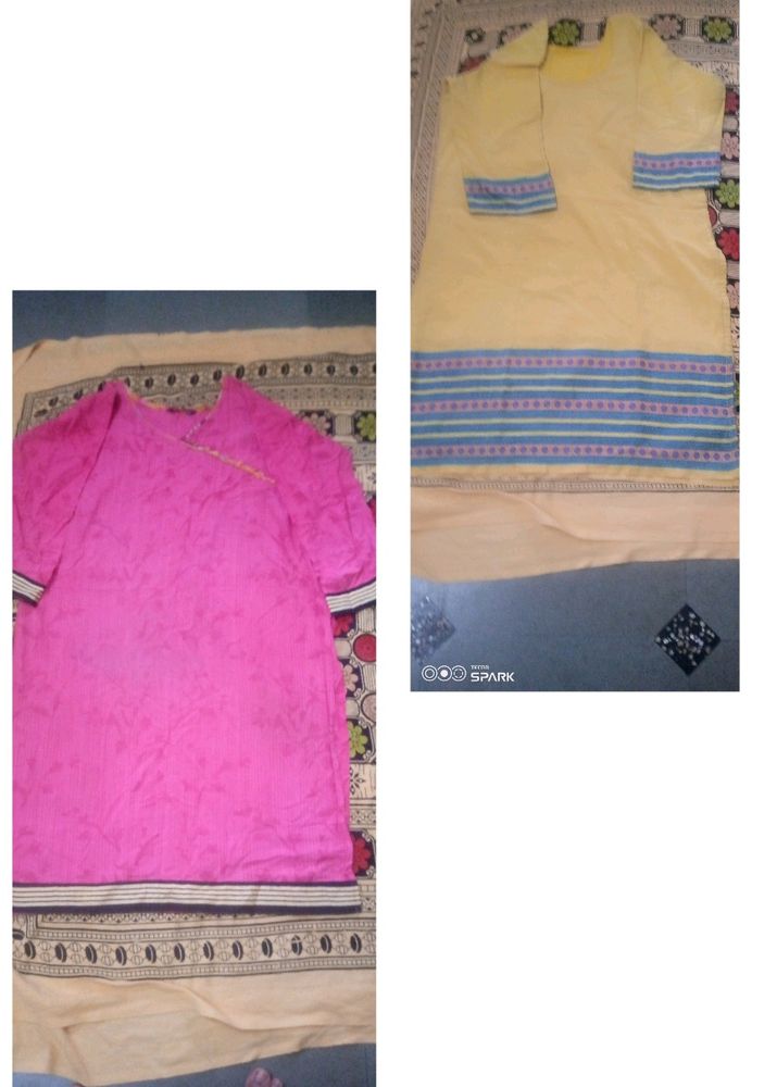 Daily Wear Cotton Kurti Combo