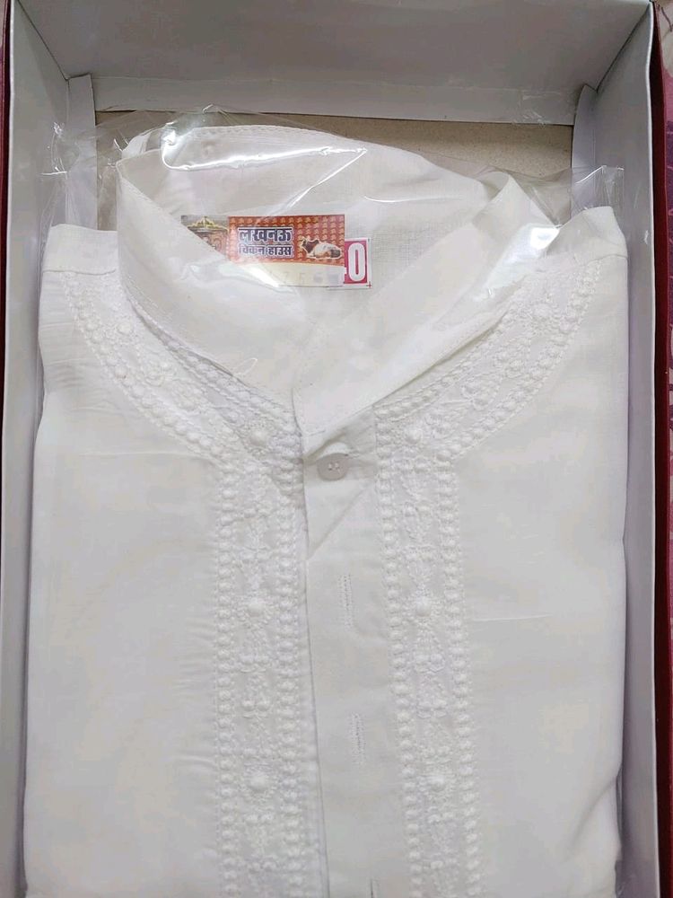 💥Mens White Kurta Pant 💥