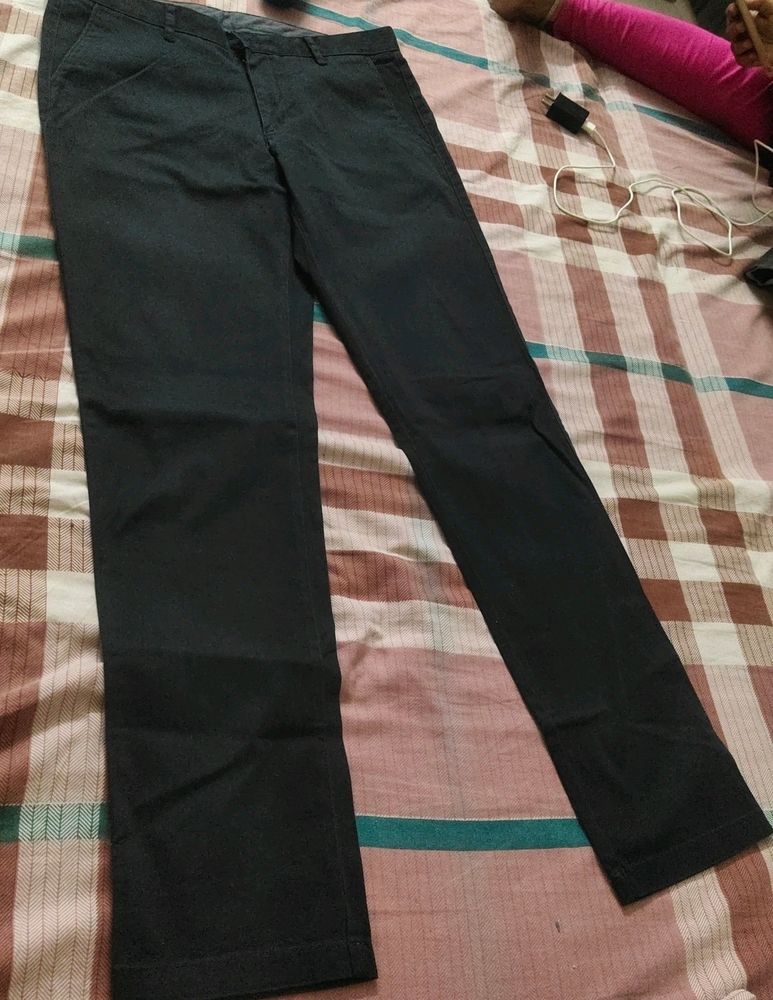 Black Formal Trouser For Men