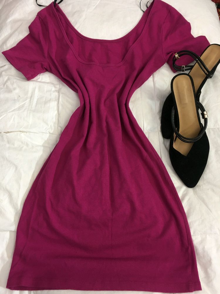 Mini Dress Hot Pink Forever 21