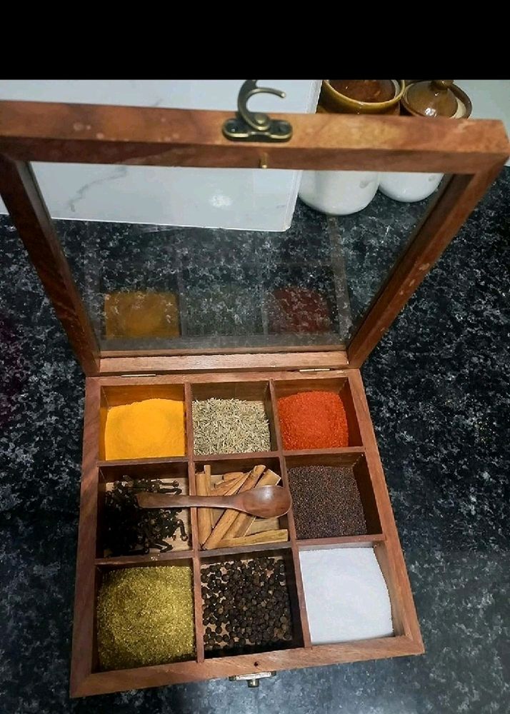 SHEESHAM SPICE BOX [NEW]