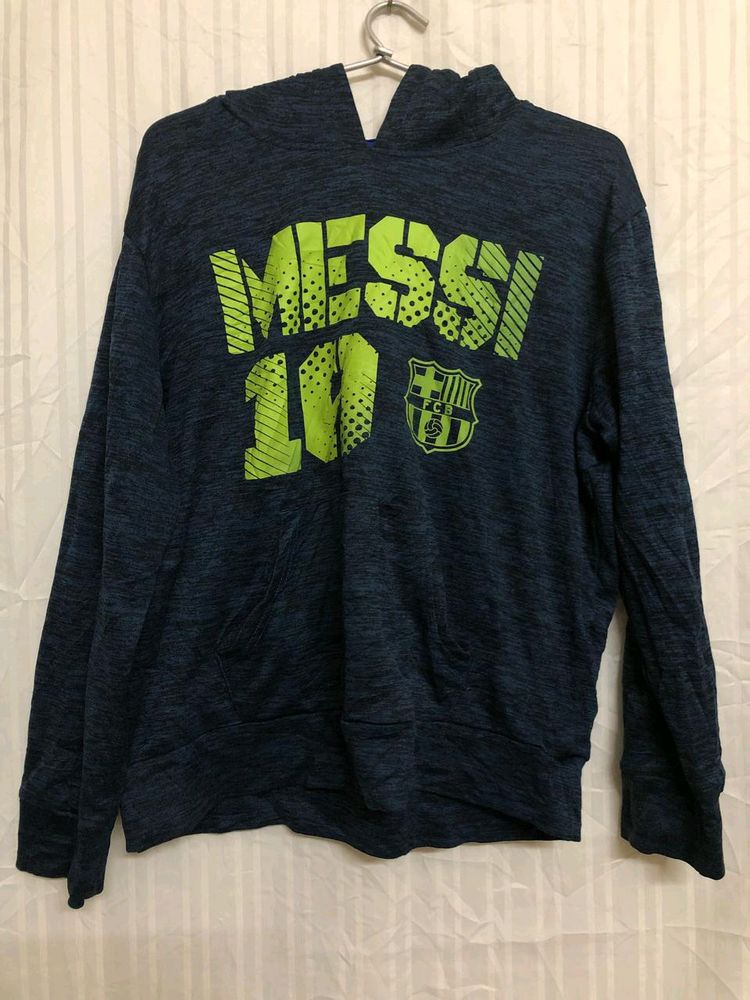 Fc barcelona Blue Long Sleeve Jecket