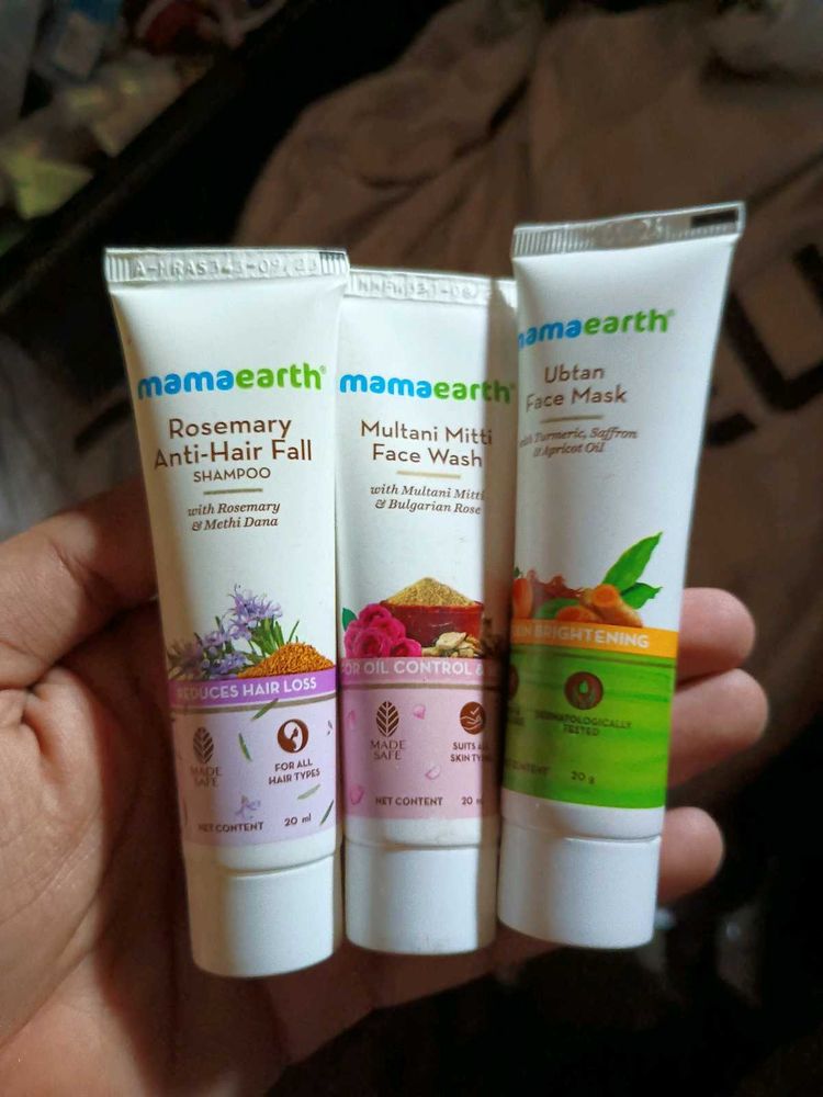 3 Mamaearth Products