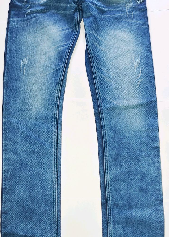 Hebbit Men Blue Jeans