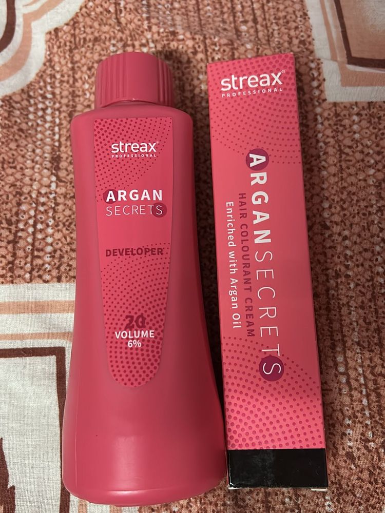 Streax Professional Argan Secrets Hair Colour