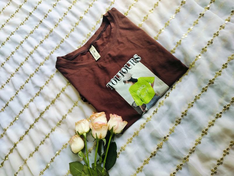 Brown Trendy Tshirt