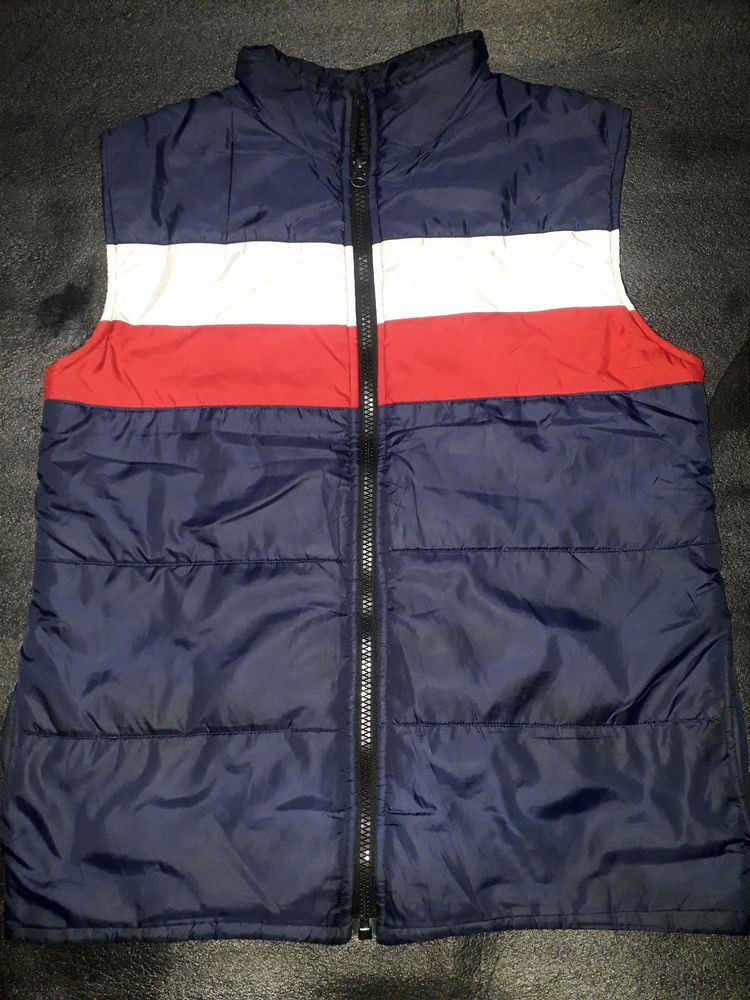 #Tommy Hilfiger Colourblock Sleeveless Jacket