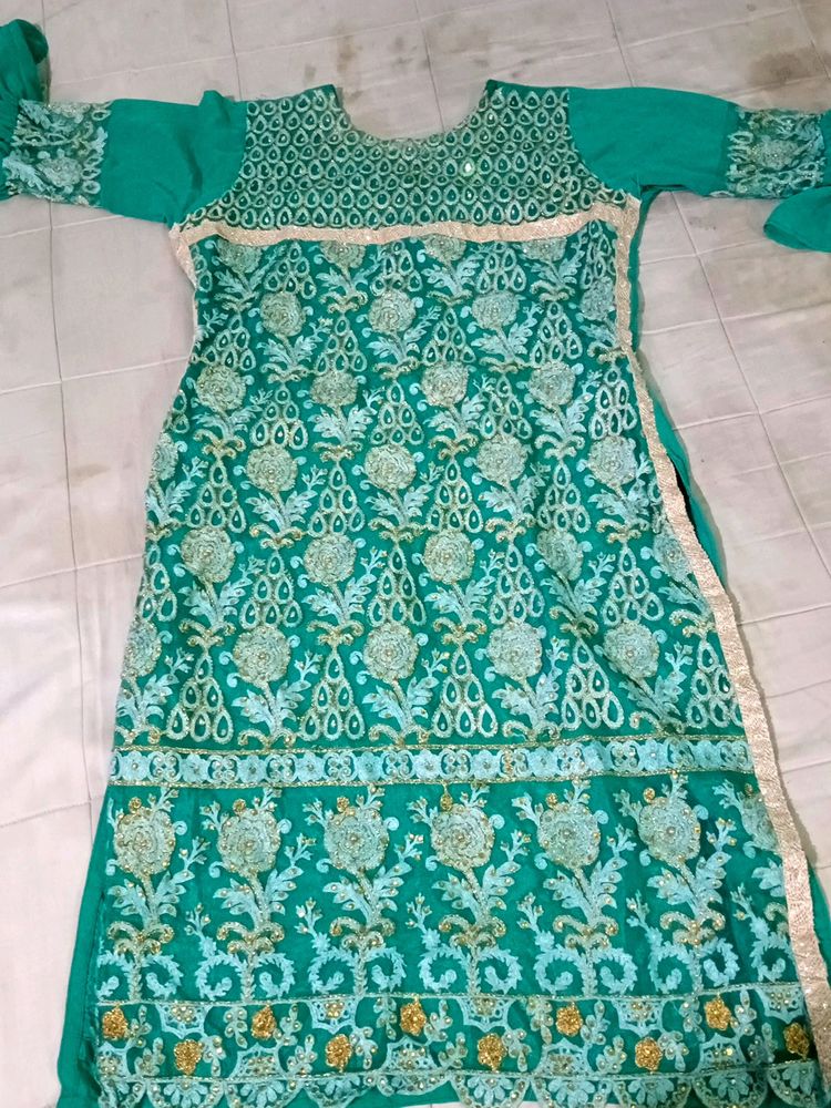 New Stitched Large Size Patiyala Dress 👗