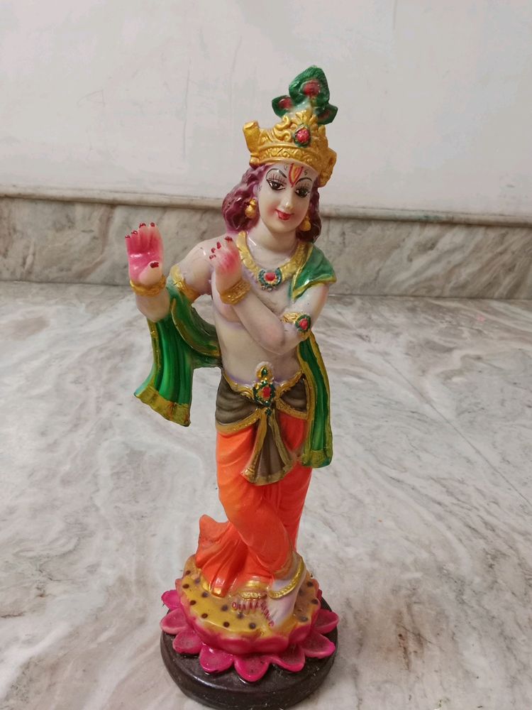 Lord Krishna Murti Brand New .