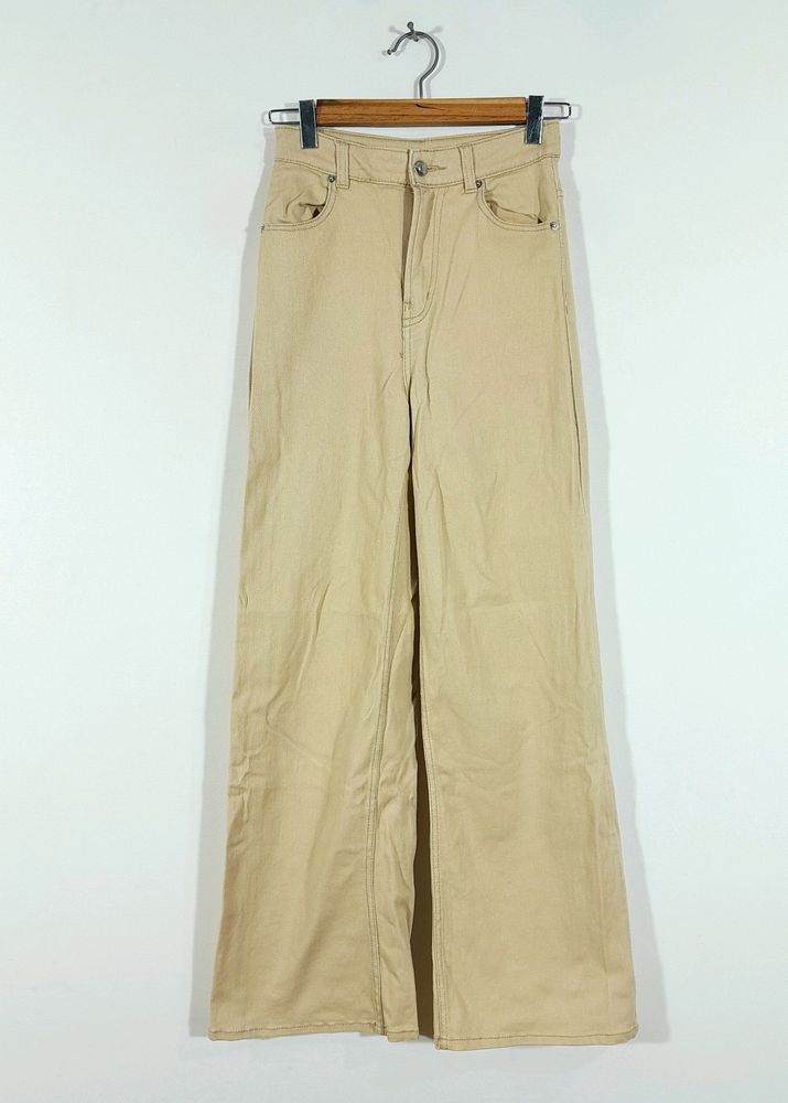 Tan Brown Flared Jean's (Women's)