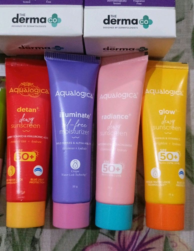 Aqualogica Sunscreen And Moisturizer