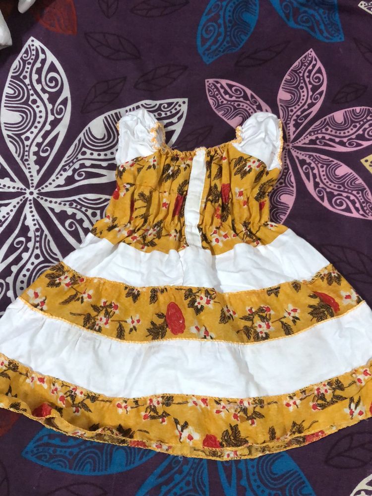 Cotton Frock For Baby