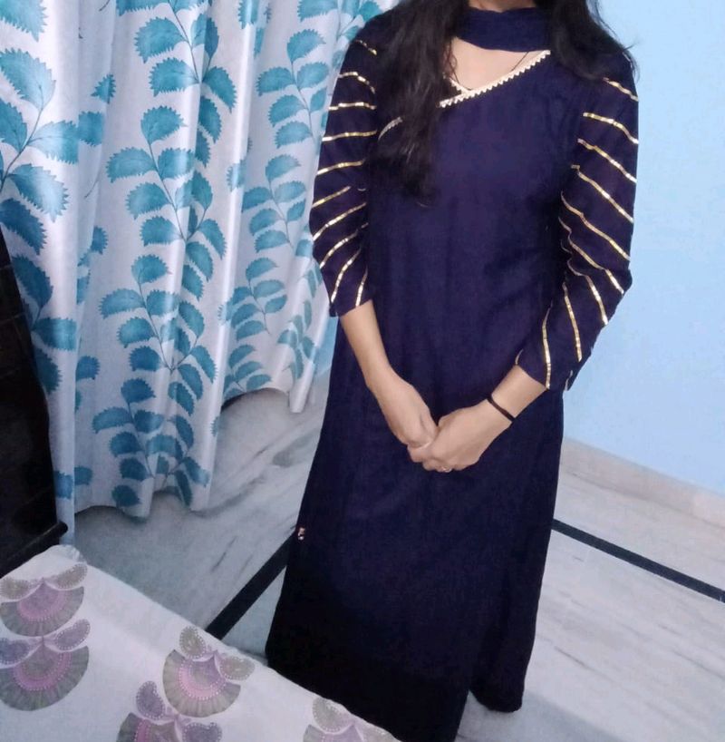 Kurta Pent With Dupatta