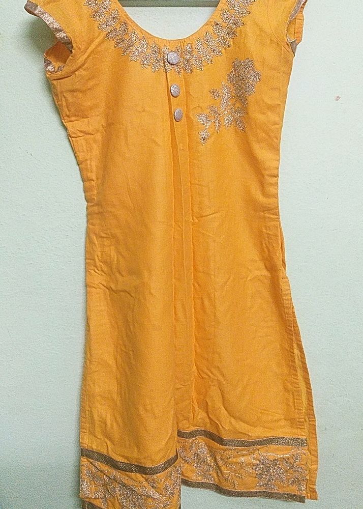 Yellow Kurti