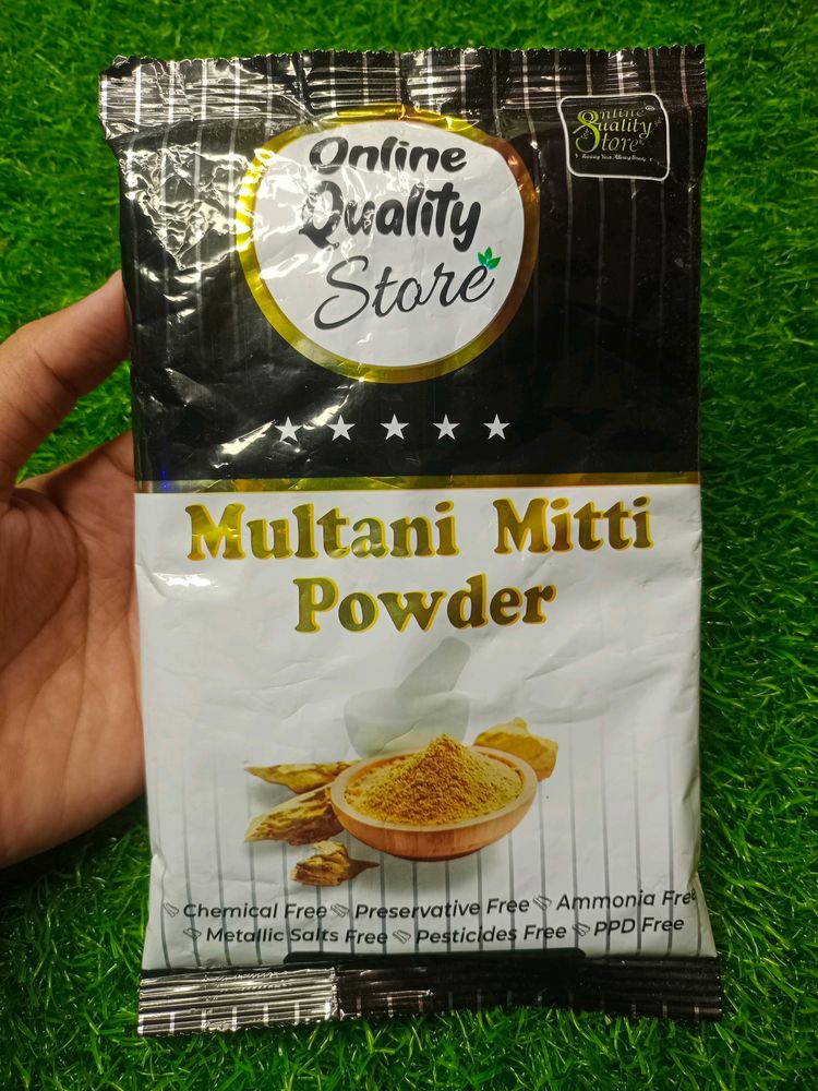 Pure Multani Mitti Powder ✨ For Skin & Hair 🌸