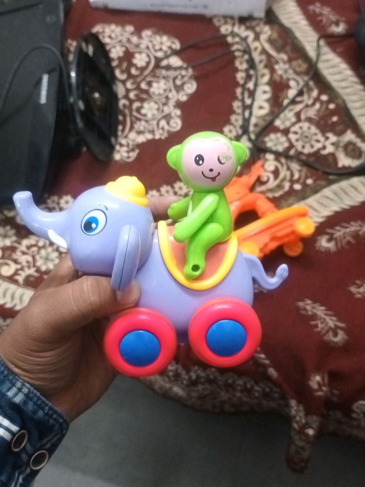 Cute Elephnant Ride Toy