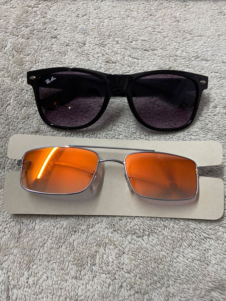 Fixed Offer Till 5days ☺️Mens Sun Glass With Combo