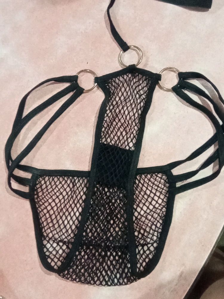 Slave Mistress Kinky Bra Panty