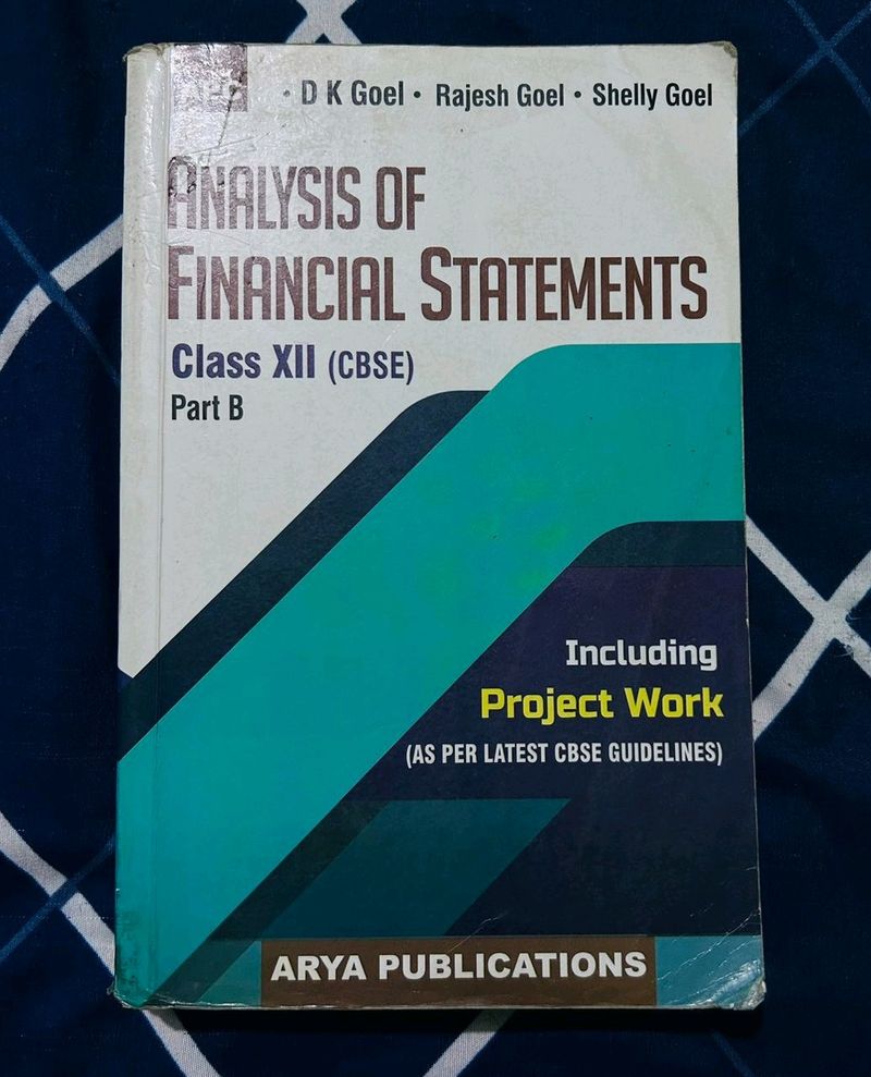 Accountancy Class 12 Book 📚