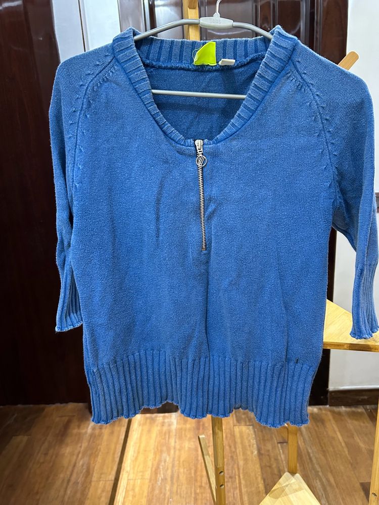 Adidas Blue Sweater