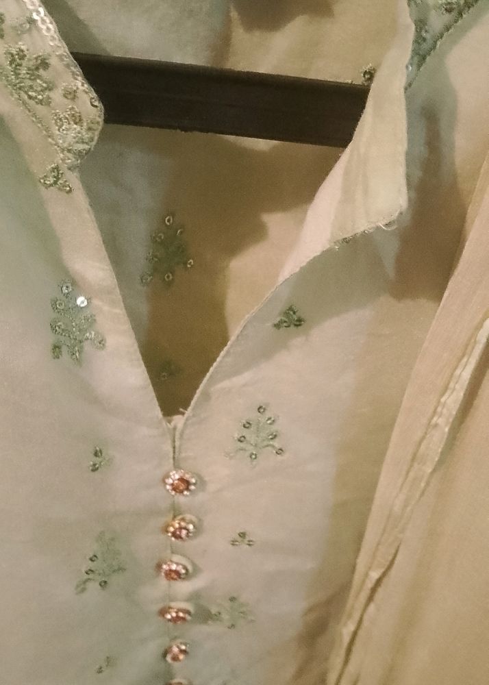 Embroidery Kurtha With Dupatta