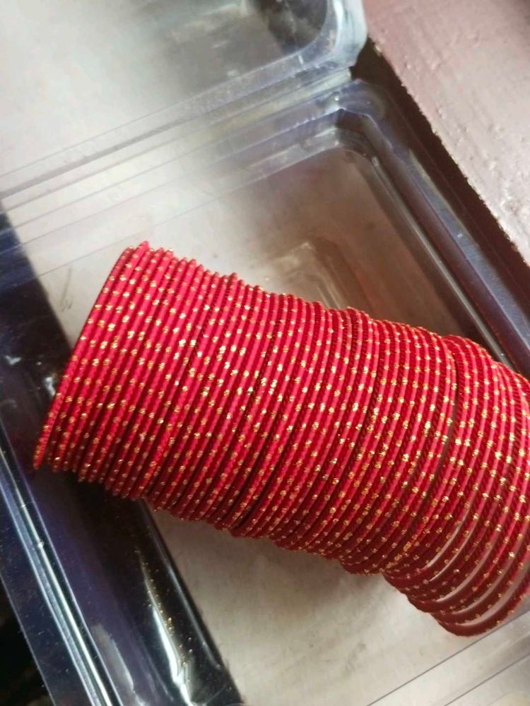 Beautiful Red Bangles