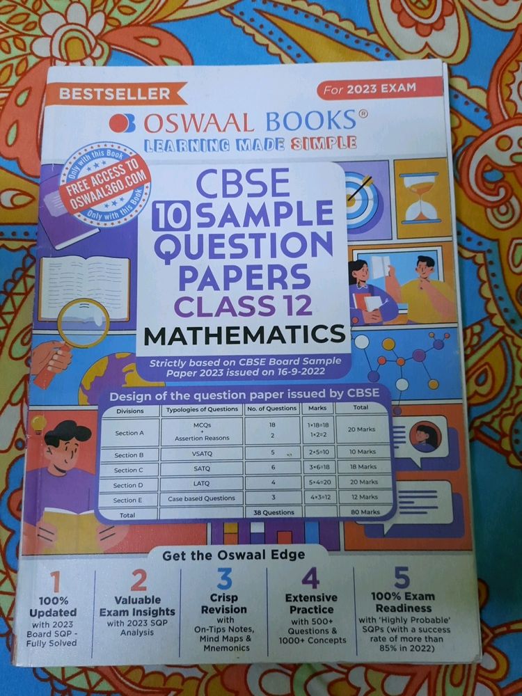 Class 12 Mathematics Sample Paper