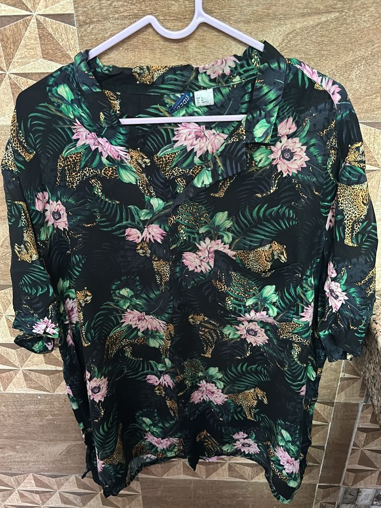 H&M Floral Shirt