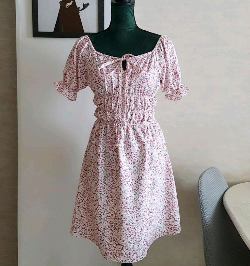 Baby Pink Short Dress