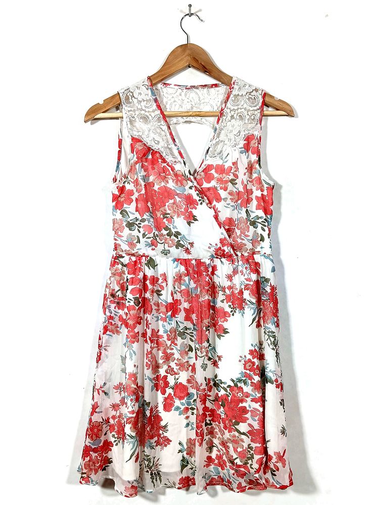 Offwhite Floral Dress (Women)