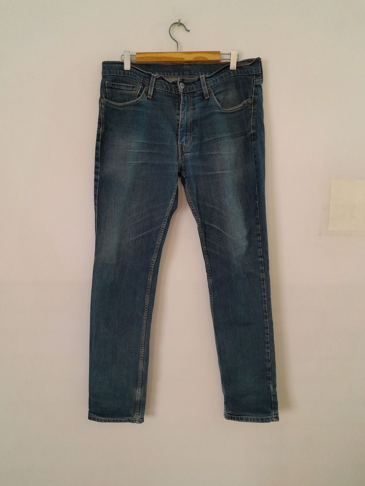 Mid Blue Jeans (Men's)