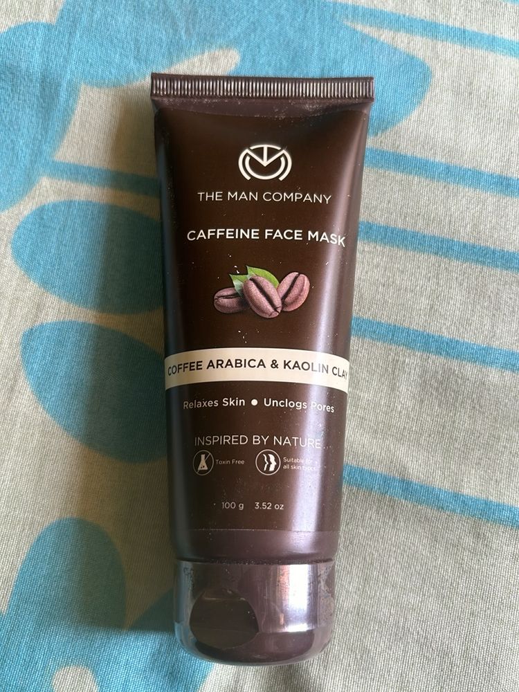 The Man Company Caffeine Face Mask