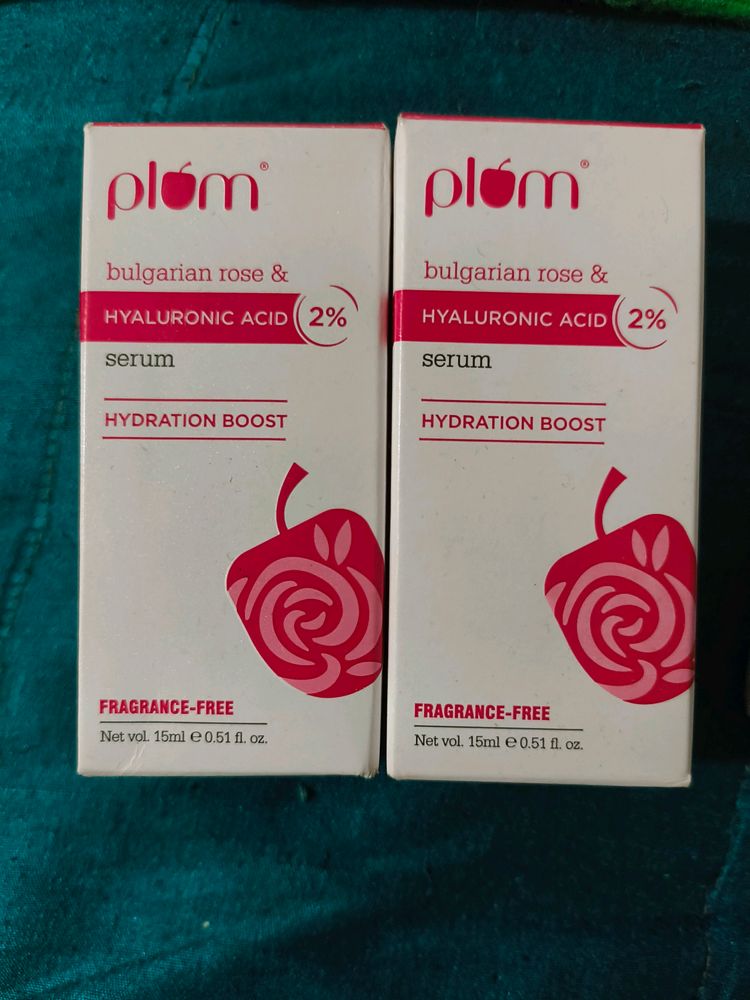 Plum Bulgarian Rose& Hyaluronic Acid 2% Face Serum