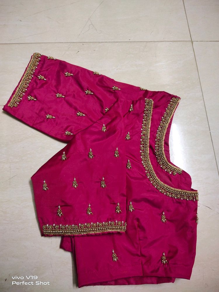 New Bridal Aari Work Blouse