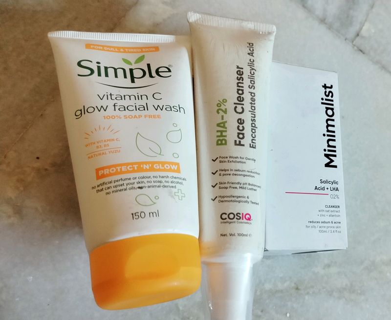 Simple N Cosiq Facewash