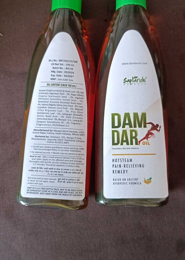 Damdaar Oil Knee Pain Killer