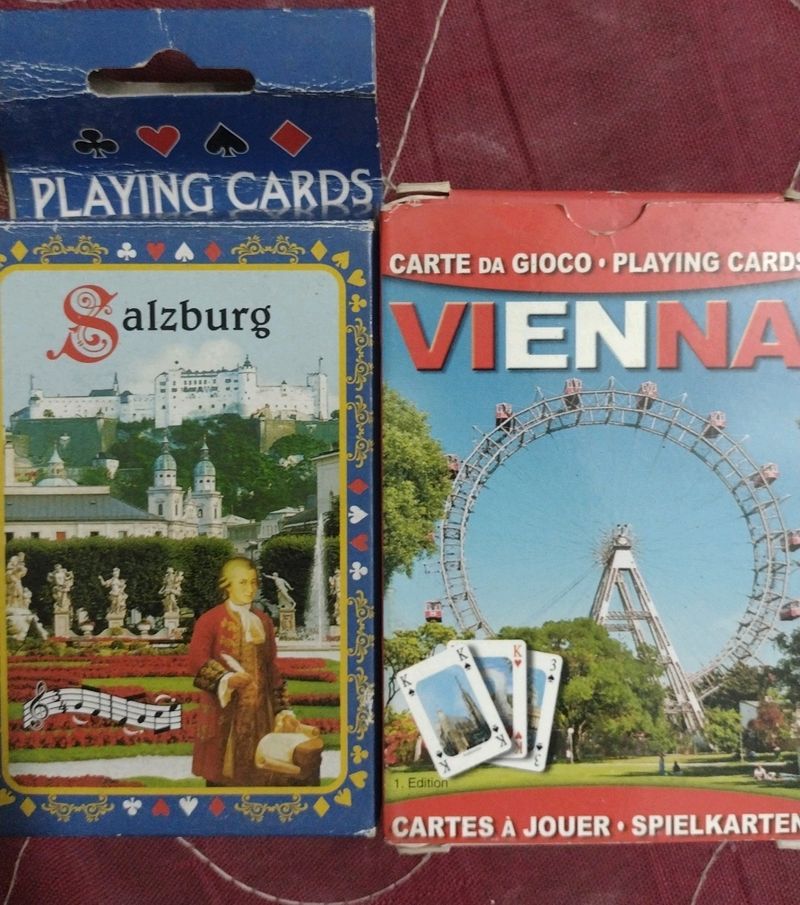 Pack Of 2 Austria Playing Cards