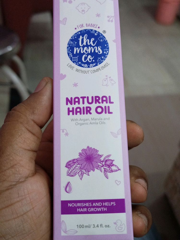 Natural Hair Oil For Babies