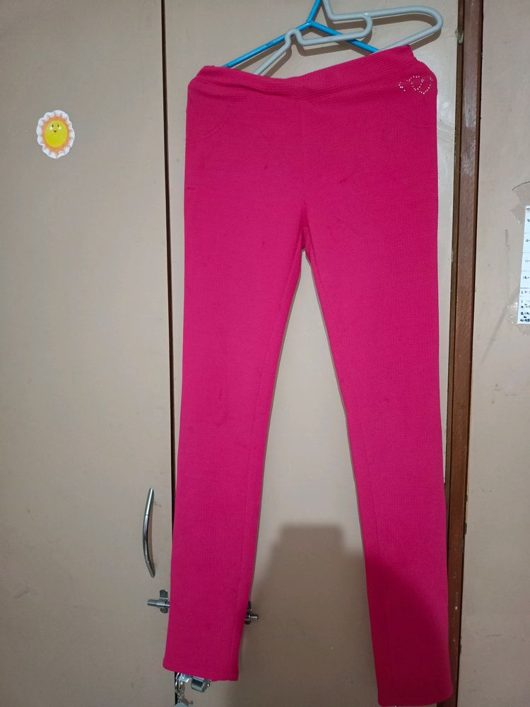 Pink Bottom wear