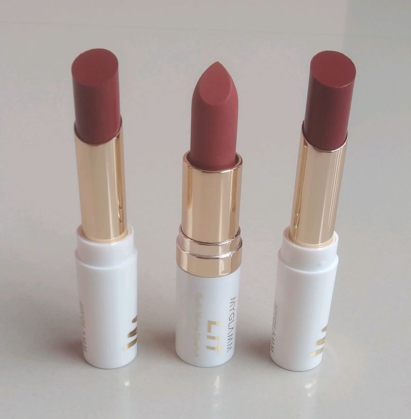 Combo Of 3 Lipstick