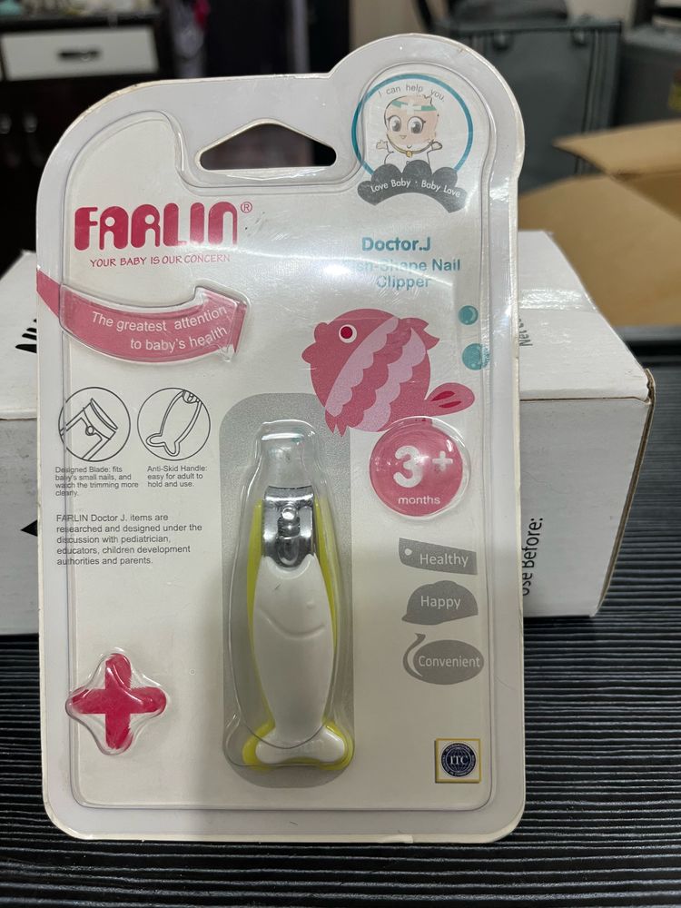 Farlin Fish Shape Nail Clipper