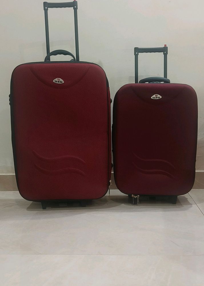 Pack Of 2 Trolley Bag New