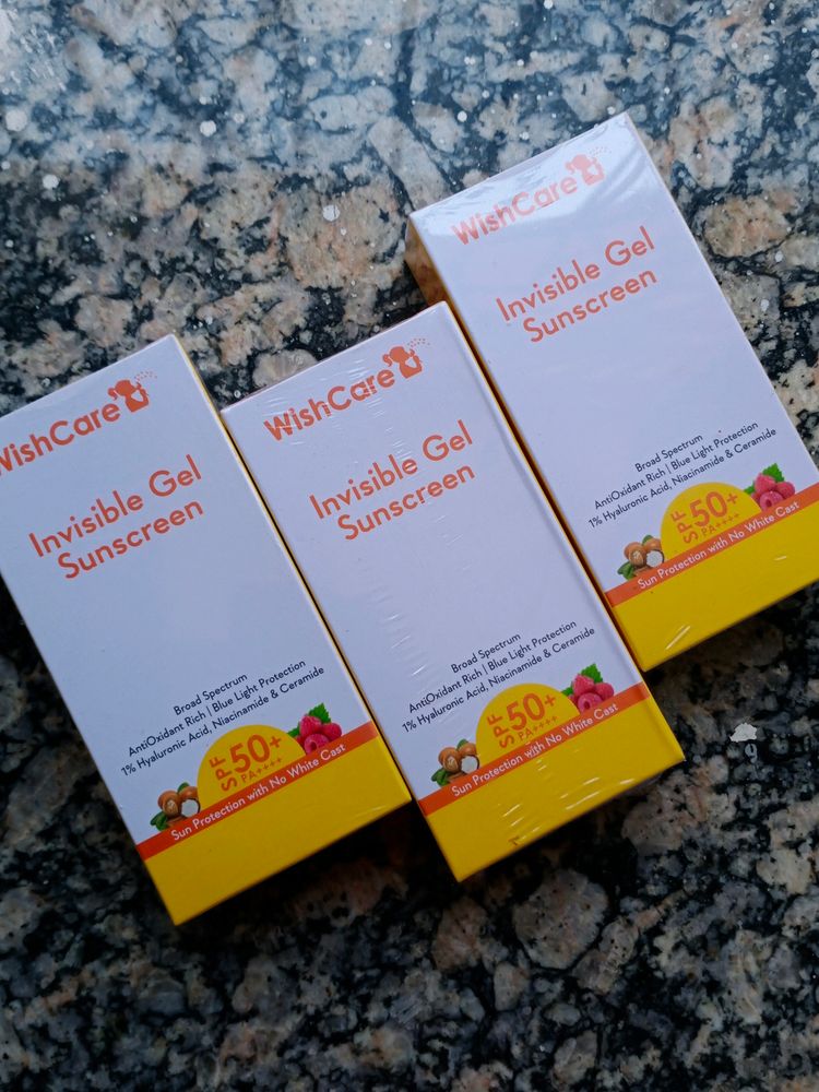 WishCare Invisible Gel Sunscreen -3