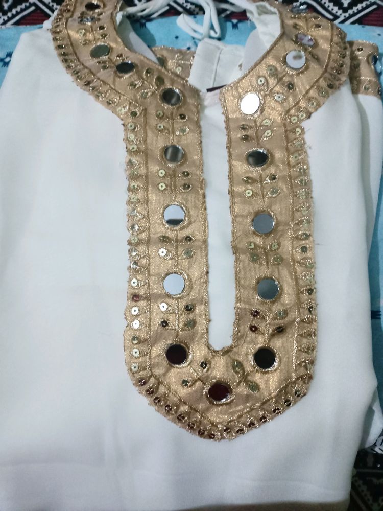 NEW Fancy Kurti With Lace Finish*