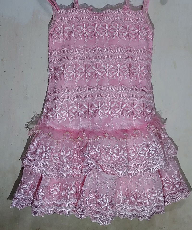 BRAND NEW PINK DRESS FOR GIRL