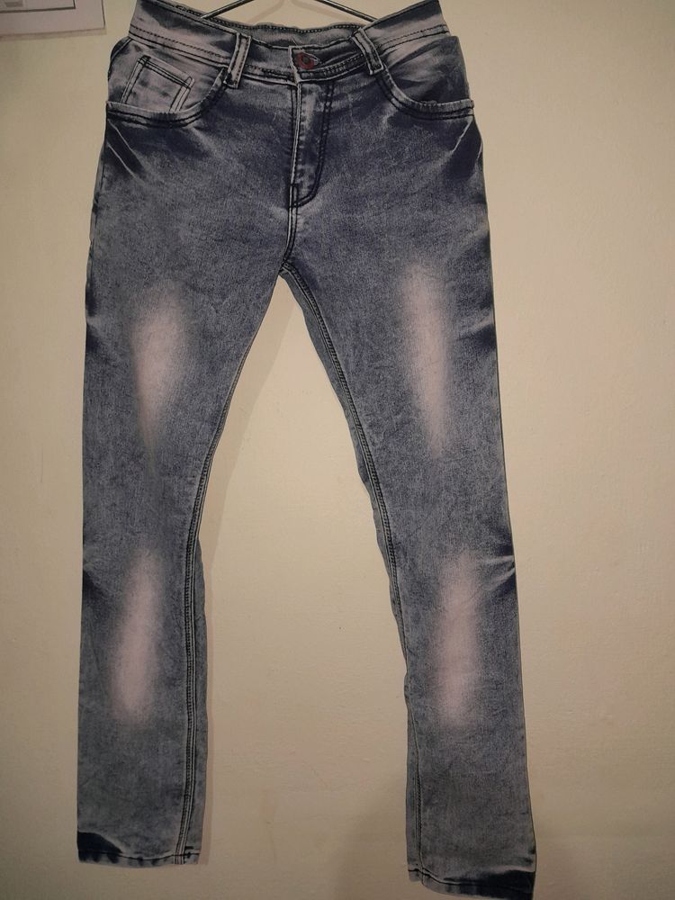 Blue Faded Jeans