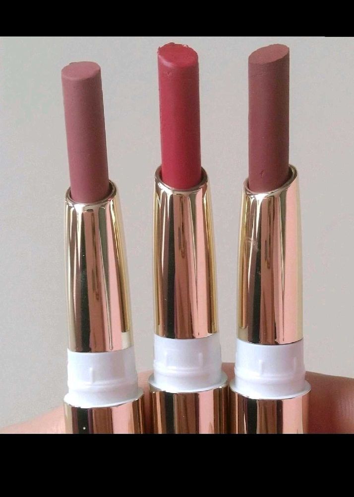 Combo Of 3 Ultimate Long Stay Lipstick